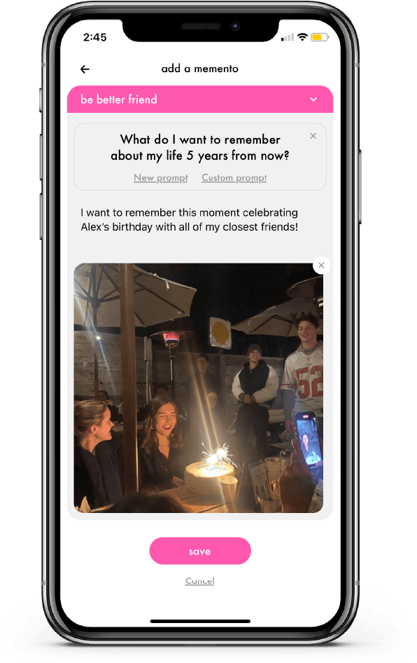 memento image NaN